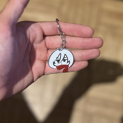 IMG_4395.png 3D-Datei Mikasa Schlüsselanhänger・Vorlage für 3D-Druck zum herunterladen