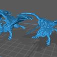Knight-Dragonnel.jpg Dragonnel & Mounted Combatants