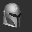 MandoFlower5.jpg Mandalorian Condor Helmet 3d digital download / Mandalorian Helmet