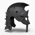GREY.34.jpg STL file Wearable Gladiator Maximus Helmet・3D printable model to download