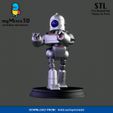 001_Warrior_2_Color.jpg Invader Robots Warband | 3D print models.