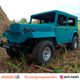 GAZ-67_1.png 3D Printed RC Car GAZ-67 Custom by [AN3DRC]