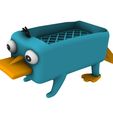 perry-1-001.jpg SOAP DISH OR SPONGE HOLDER PERRY THE PLATYPUS
