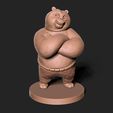 ZBrush-Document.jpg KUNG FU PANDA 3D MODEL