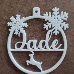 1669492805725.jpeg Fichier STL Boule de Noël Jade・Design pour impression 3D à télécharger