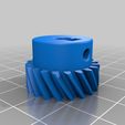 e8deb2abfade36da279914c9cbb0dc5d.png Free 3D file YAGE Geared Bowden Extruder M8 bolt 608 Wall mount・3D printable design to download