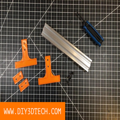 DIY3DTech_20x40_Jig_Leg_01.png Download free STL file 20x40 Extrusion Legs for Jig! • 3D print model, DIY3DTech