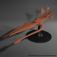 Squid-Ship-Spelljammer-Miniature-3D-Print-Render-Front.jpg Squid Ship Miniature from Dungeons and Dragons Spelljammer