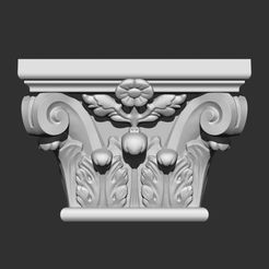 Front.jpg 3MF file ARCHITECTURAL ELEMENT 01・3D printable model to download