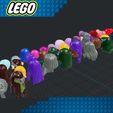 Lego-Minifigures-Hair-4.jpg Archivo STL Lego - Minifiguras Pelo・Plan imprimible en 3D para descargar