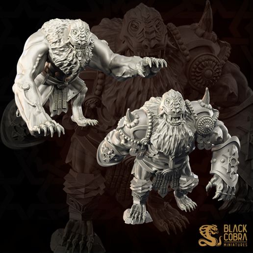 Iron Lions from Iron Trenchers
