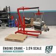 9.jpg Engine crane/lift for workshop diorama in 1:24 scale
