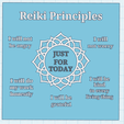 reiki-principles-board.png Reiki Principles plaque, board, fridge magnet, keychain - Printable Wall Art