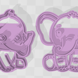 elefantes-bebes.png STL file set Baby Elephant Cookie Cutters・3D print object to download