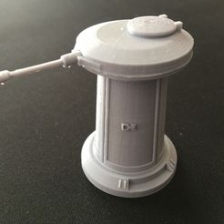 IMG_1448.JPG 3D file DF.9 Laser Battery - Hoth Turret・3D printing idea to download