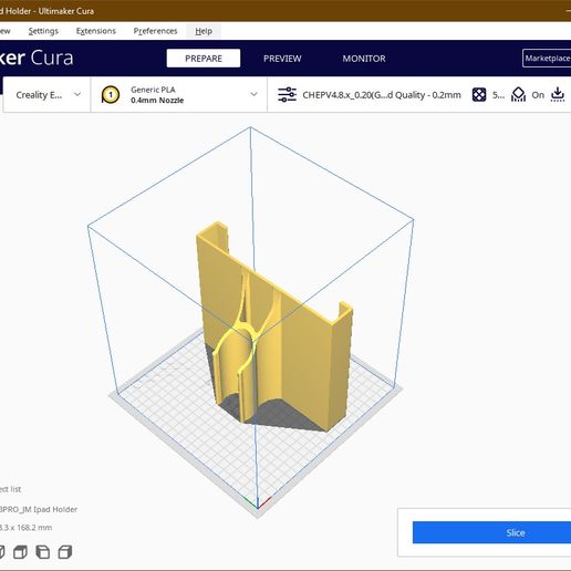 JM Ipad Holder for Celestron Evolution 8 tripod 3D model