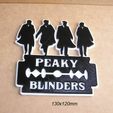 peaky-blinders-serie-netflix-amazon-pelicula-forajidos.jpg Peaky Blinders, Poster, Sign. Logo, Movie, 3D Printing