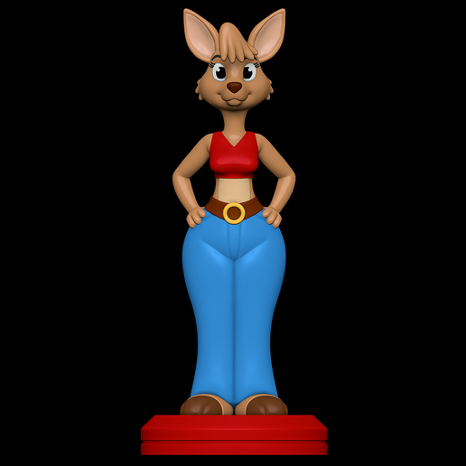 Matilda Roo - Skippy Adventures in Bushtown 3D model