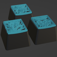 Barbar-6.png 18x Diablo 4 Barbarian, Keycaps 3D STL File, Mechanical Keyboard