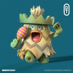 1.jpg STL-Datei Ludicolo・3D-Druckvorlage zum Herunterladen