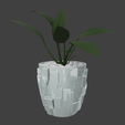 blocks-basic.png Abstract Planters Blocks Flowerpot Pot