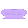 Shadow of War.stl Shadows of War (Logo with Base)