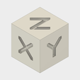 _имени-1.png 3D-Datei Kalibrierungswürfel 20x20x20 mm kostenlos・3D-druckbare Vorlage zum herunterladen