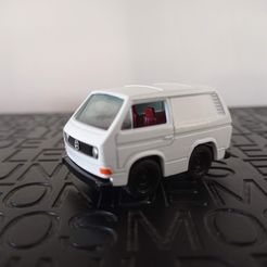 IMG_20211101_105734.jpg Fichier STL Volkswagen Transporter T3 1/64・Design à télécharger et à imprimer en 3D