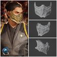 ar.jpg Scorpion mask from MK1 -  Fiery Arachnid
