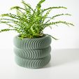 DSC07512.jpg The Maro Planter Pot with Drainage Tray & Stand: Modern and Unique Home Decor for Plants and Succulents  | STL File