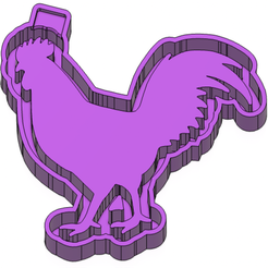 ROOSTER-1.png STL file ROOSTER FRESHIE MOLD - 3D MODEL MOLDING FOR MAKING SILICONE MOULD・3D printing template to download