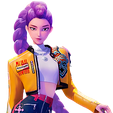 rumi.png Huntrix (Rumi, Mira, Zoey) da KPop Demon Hunters
