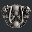 P55.jpg Download STL file 3d models Skull motorcycle • 3D printer template, 3dmodelsByVadim