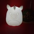 IMG_20240105_175754525.jpg Unicorn SQUISHMALLOWS ORNAMENT AND ONE TABLETOP TEALIGHT