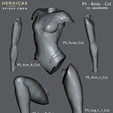 09.png HEROICAS - FIGURE 3 - Spider Gwen - 3D PRINT MODEL