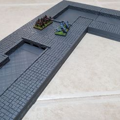 20231017_143626.jpg 10mm Fantasy City Tiles - Pack 2 - Canals and Bridge