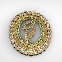 23.jpg Archivo STL gratis PINGENTE PENDANT NOSSA SENHORA APARECIDA・Plan imprimible en 3D para descargar