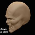 Mask4.jpg HotToys Head sculpt - The Mask -  1:6 scale  - Jim Carrey