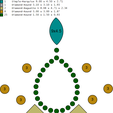 gemsmap.png MUSLIM ALLAH NAME PENDANT 3D PRINTABLE MODEL