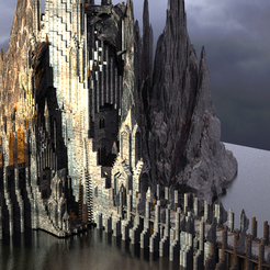 irland-ty.1125.png OBJ file Wizards observation Cathedral 3・3D print object to download