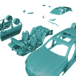 1.png Fichier STL BMW M3 Touring・Objet imprimable en 3D à télécharger