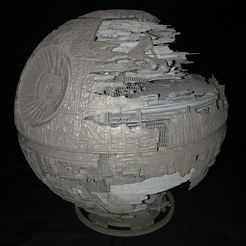 IMG_0206.jpg Файл STL Death Star 2 under construction・3D-печатный дизайн для загрузки