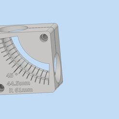 44.5-r61.jpg STL file 3d print file for 44.5 mm Radius 61 mm Elbow Cutting Fixture.・3D printing idea to download