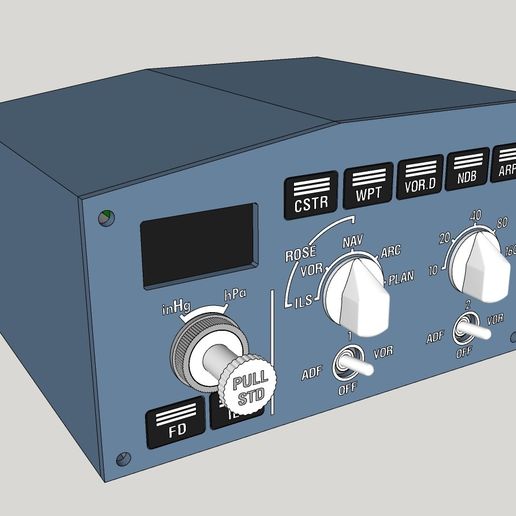 EFIS5.jpg A320 / A330 EFIS control panel - CPT and FO