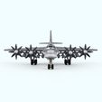 03.jpg Tu-95 Russian Cartoon Bomber. PDF Assembly Instructions