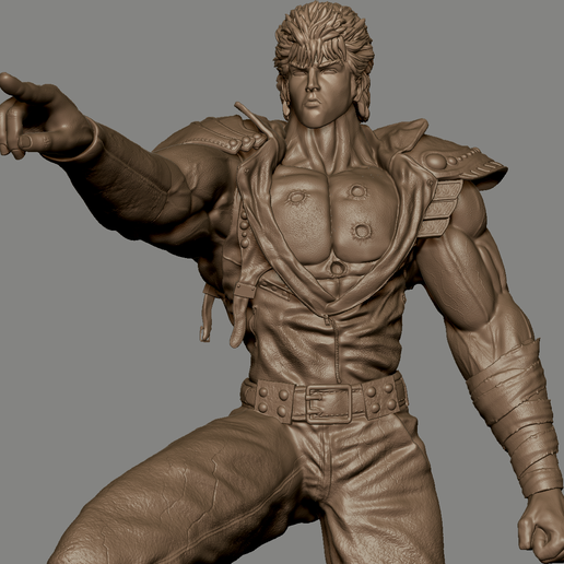 Kenshiro 💬 Kenshiro - The Last Heir of Hokuto | Premium 3D Printable