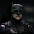 batman test7.png Fichier 3D Buste de Batman - Robert Pattinson・Design à télécharger et à imprimer en 3D