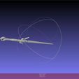 meshlab 2021-09-26 03-49-02-07.jpg The Witcher Ciri Sword Printable Assembly