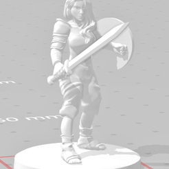 Gladiator_Female_1.png Fichier 3D gratuit Gladiateur, femme 1・Objet pour imprimante 3D à télécharger