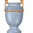 Amphore08-03.jpg amphora greek cup vessel vase v08 for 3d print and cnc